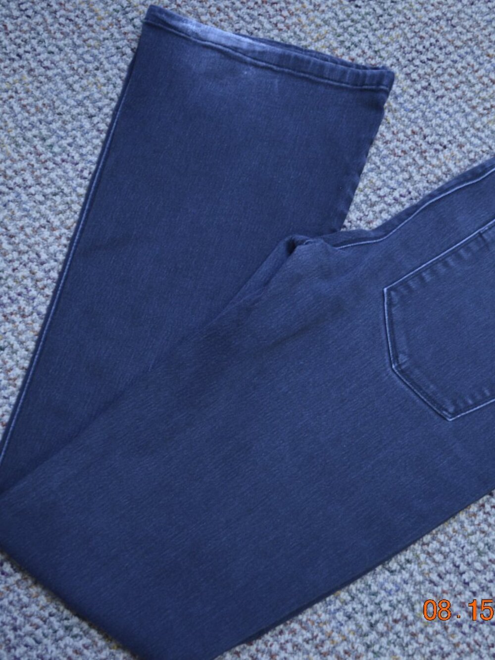 WHBM Womens Black Skinny Flare Bootcut Jeans Size 10R